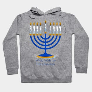 9 Wishes For Chanukah Hoodie